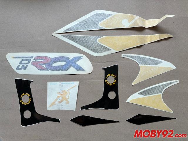 Lot 10 Autocollant 103 RCX