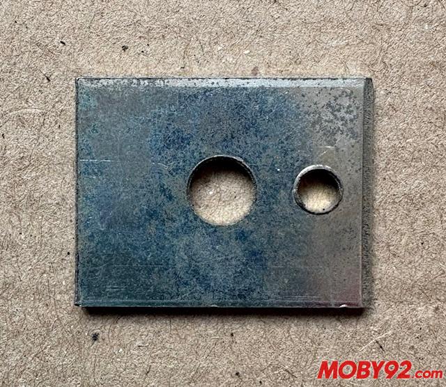 plaquette de logo reservoir motobecane