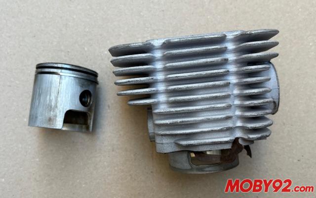 cylindre + piston AIRSAL motobecane 88 47 mm occasion