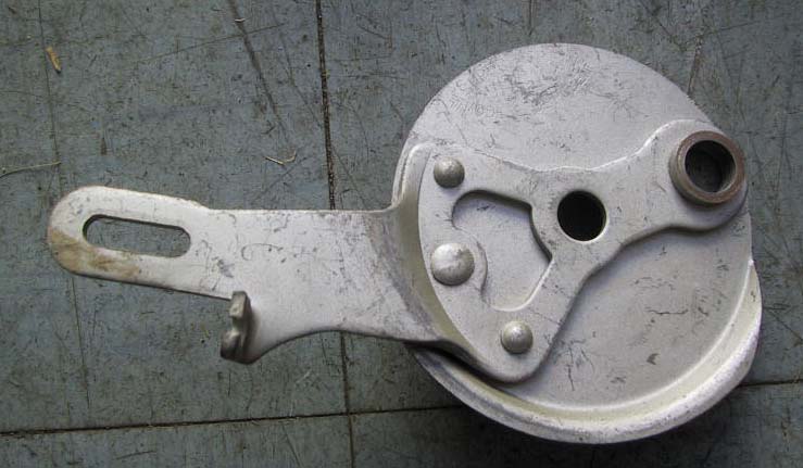frein tambour moto ancienne ou mobylette