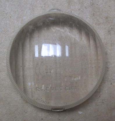 vitre optique de phare cibie 60.5 mm