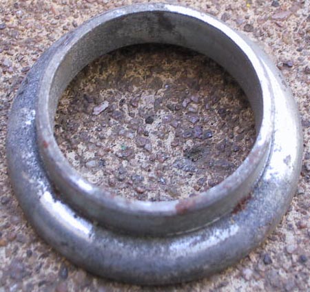 cuvette supérieure zinguée