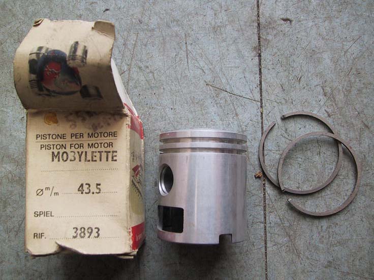 piston motobecane 43.5 mm kit gilardoni nu