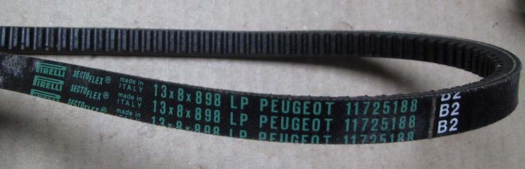 courroie peugeot neuve pour scooter P50/VOG