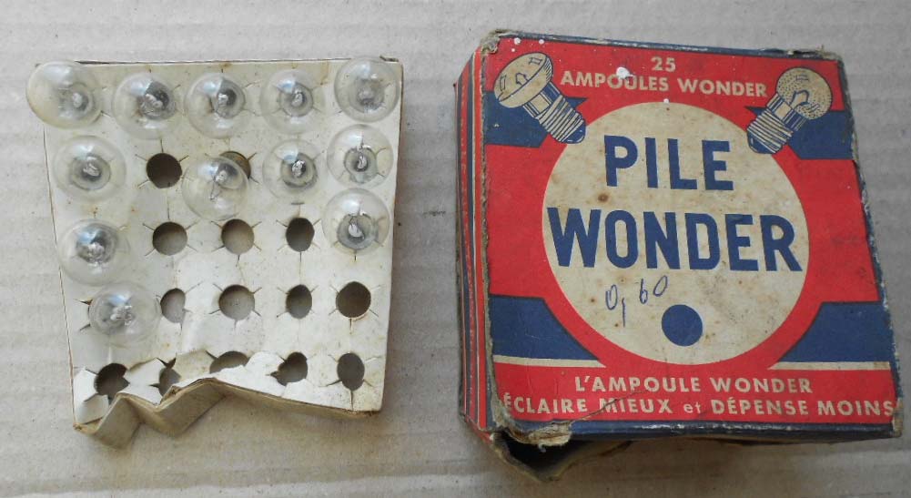 ampoule 14V 7W Solex NOS