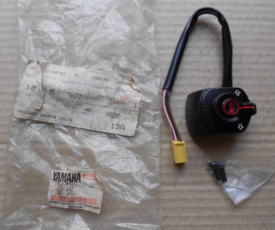 commodo yamaha faisceau interrupteur 