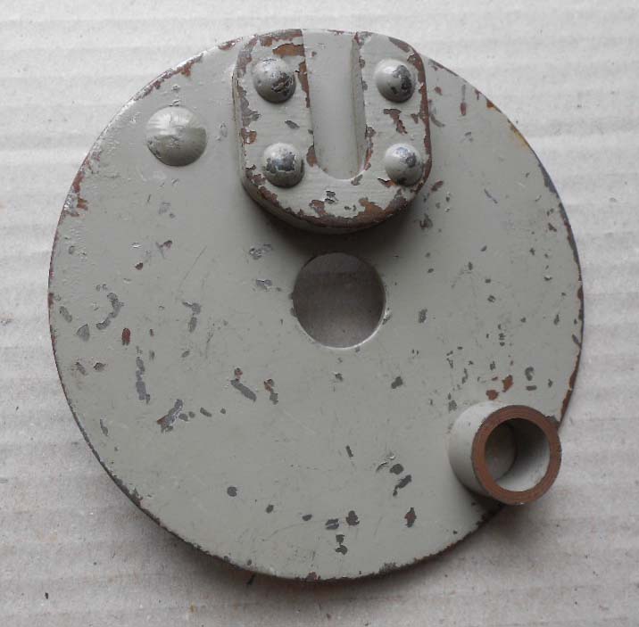 flasque frein tambour beige moto ancienne