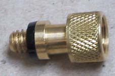 adaptateur de pompe avec clapet