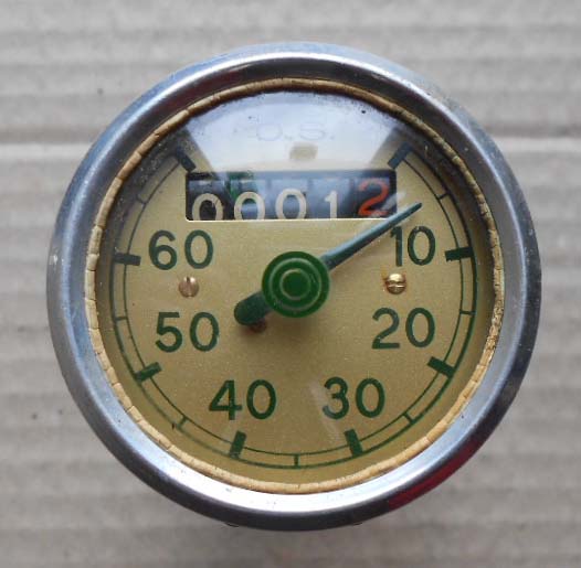 Compteur OS rond moto ancienne