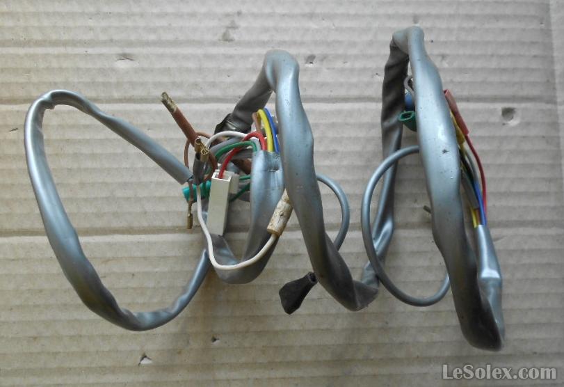 Faisceau &eacute;lectrique motobecane gris