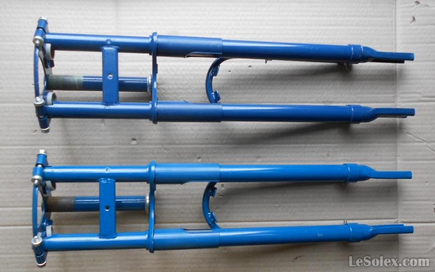 Fourche peugeot 102 19 complete télescopique