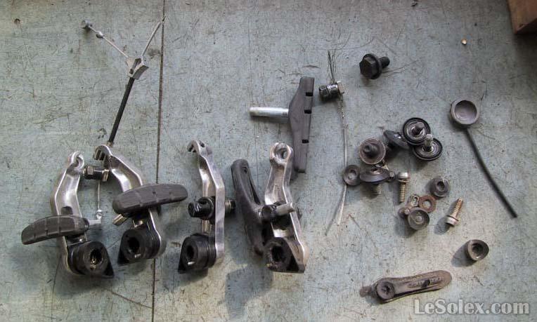 lot patin frein velo occasion