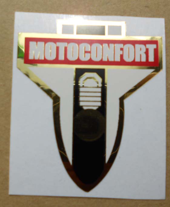 autocollant motoconfort blanc