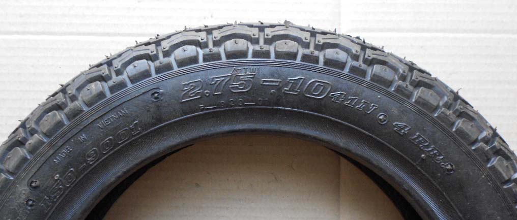 Pneu Motobécane Mobyx X7 2.75-10