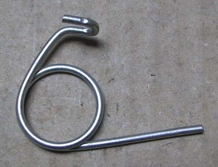 ressort rappel frein &agrave; tambour