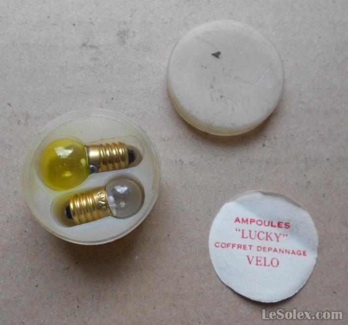 Boite ampoule de secours lucky