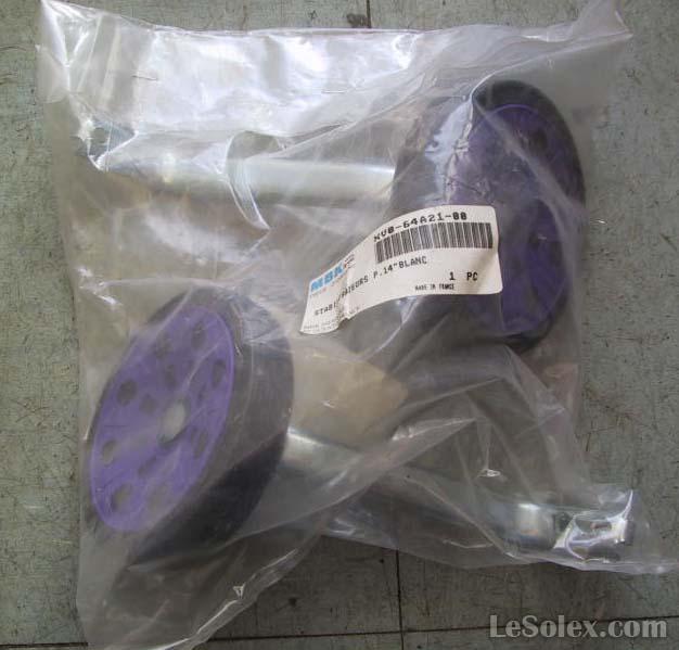 lot 2 roulette stabilisateur velo neuf motobecane