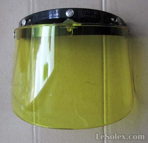 Ecran casque ancien neuf ROD 88 jaune ou orange