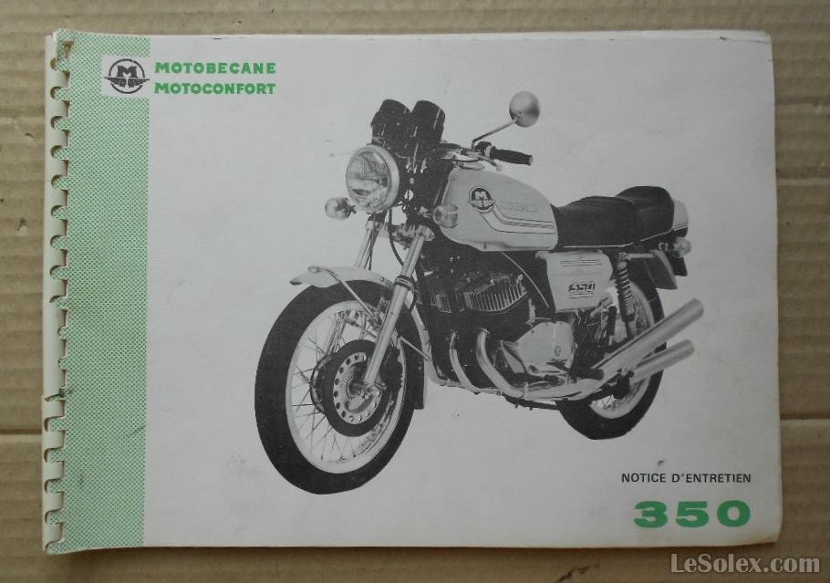 Catalogue pieces d&eacute;tach&eacute;es motobecane 350