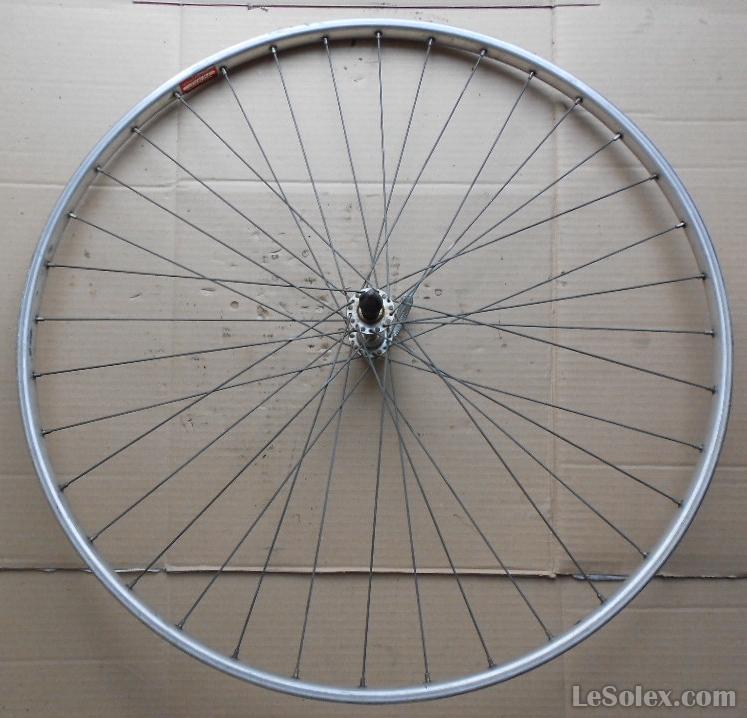 Roue avant velo course ancien à boyau