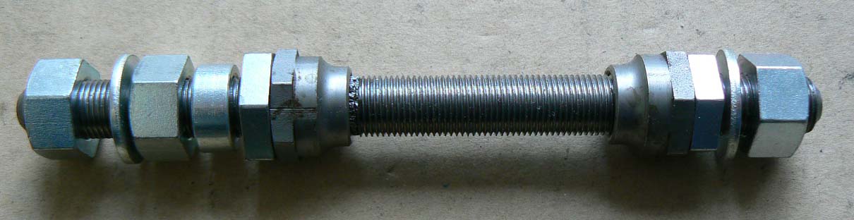 axe roue 11 mm 145 mm leleu