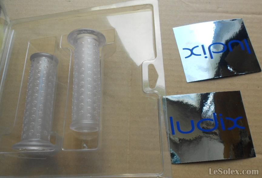 poignee ludix transparent domino