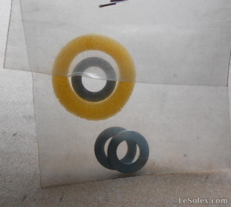 Mousse rondelle, pour entraineur huret velo