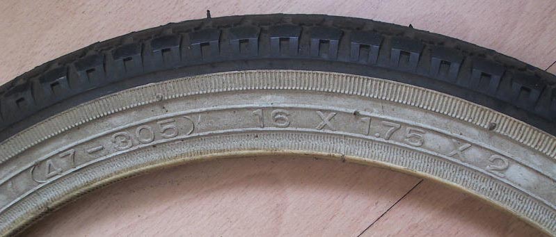 pneu 16x1.75 velo