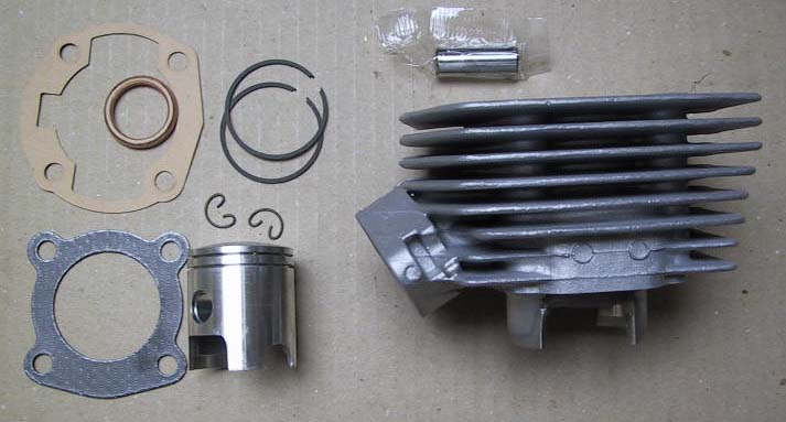 cylindre + piston fox airsal