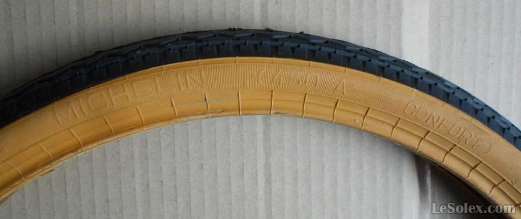 Pneu neuf velo michelin 450A craquelé