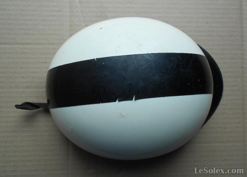 casque bol noir et blanc occasion