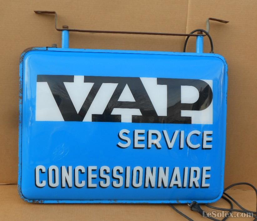 enseigne lumineuse VAP