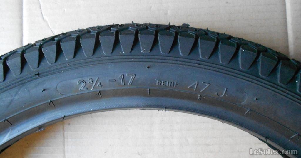 Pneu 2 3/4-17 sava B7