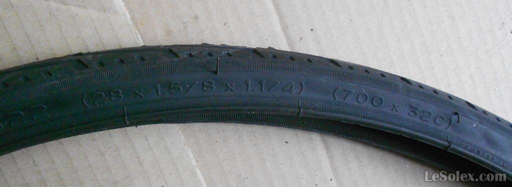  Pneu velo michelin 700x32C noir