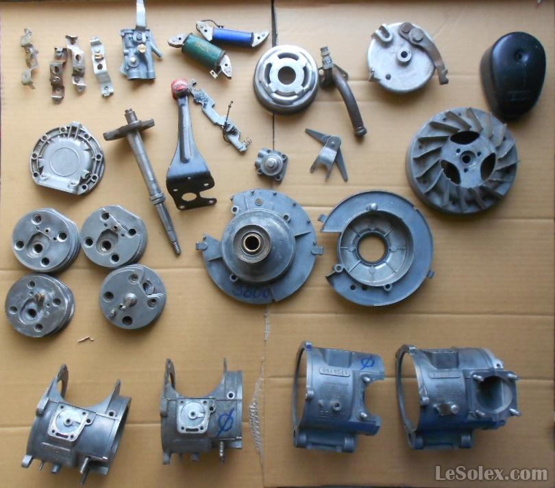 3 lots de pieces solex occasion