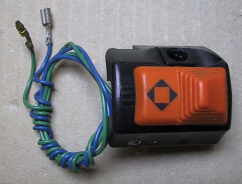 bouton commodo peugeot noir