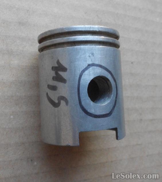 Piston cady repercé à 11.5 mm