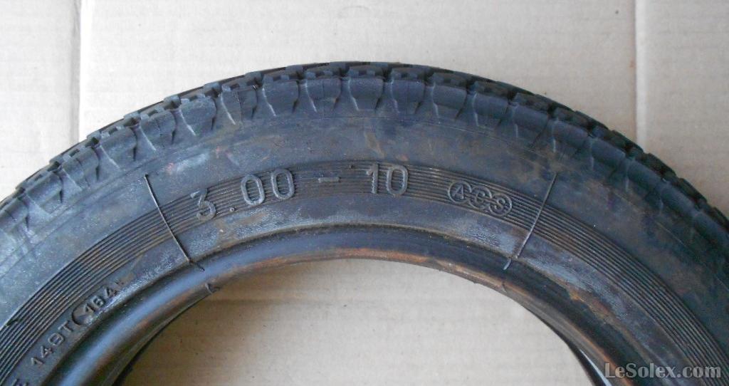 Pneu michelin ACS 3-10 occasion + chambre