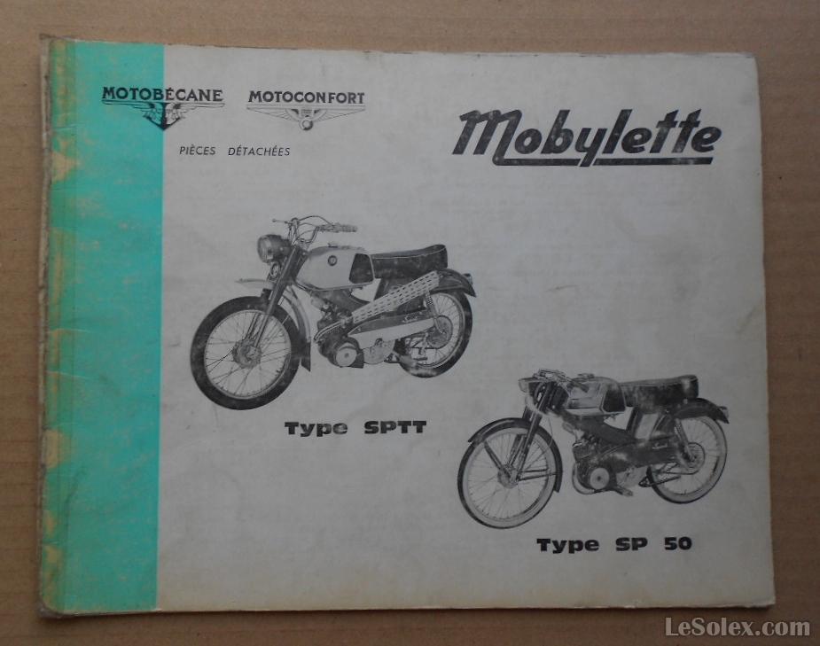 Catalogue pieces détachées motobecane sptt  sp50