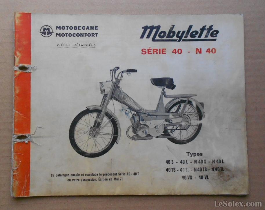 Catalogue MOTOBECANE 40