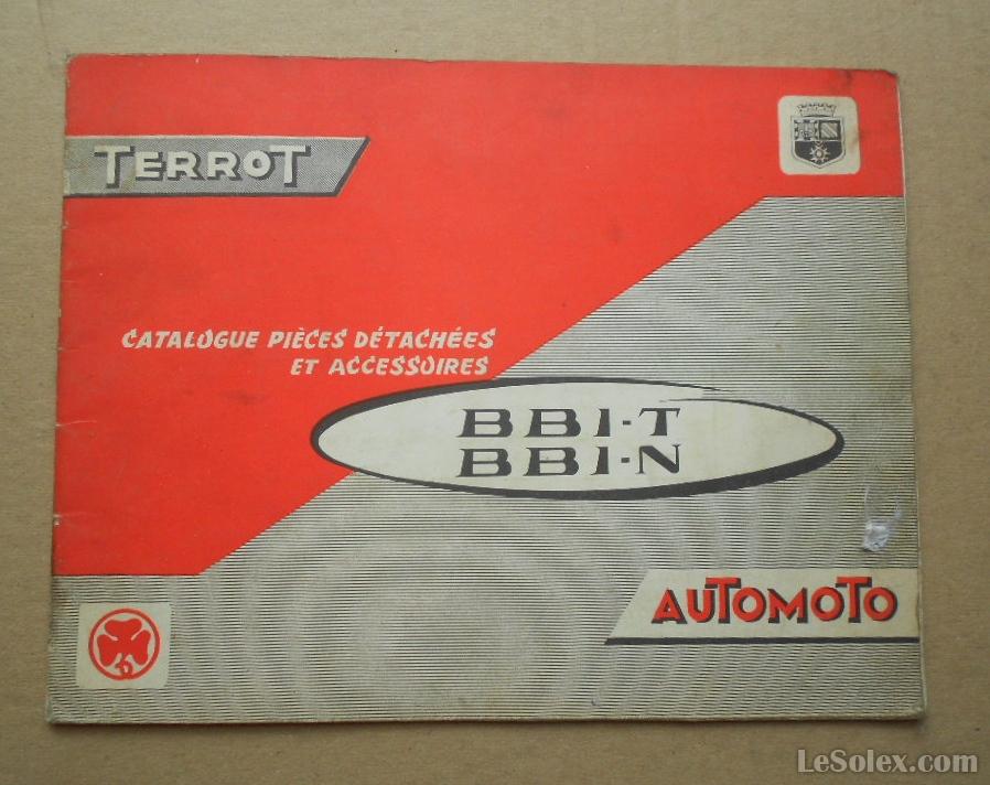 Catalogue pieces detachées peugeot BB terrot automoto
