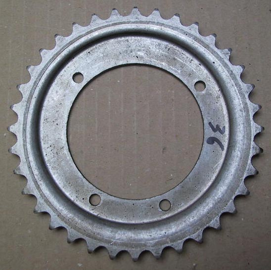 couronne 36 dents 81 mm cady