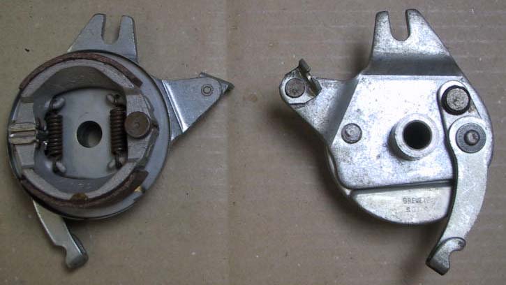 frein à tambour arrière 70 mm