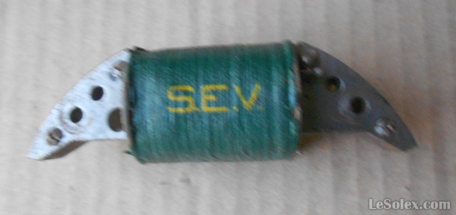 Bobine d'allumage solex 1700, 2200, noyau &eacute;pais.