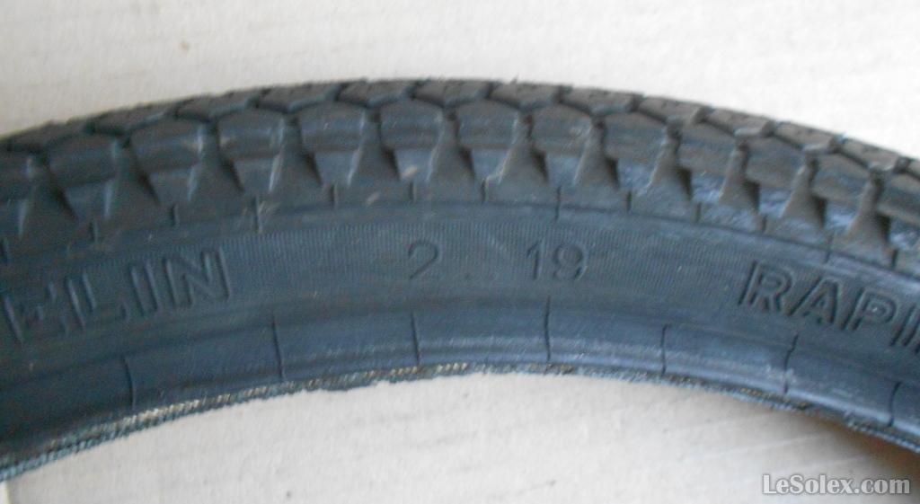Pneu michelin rapido 2-19