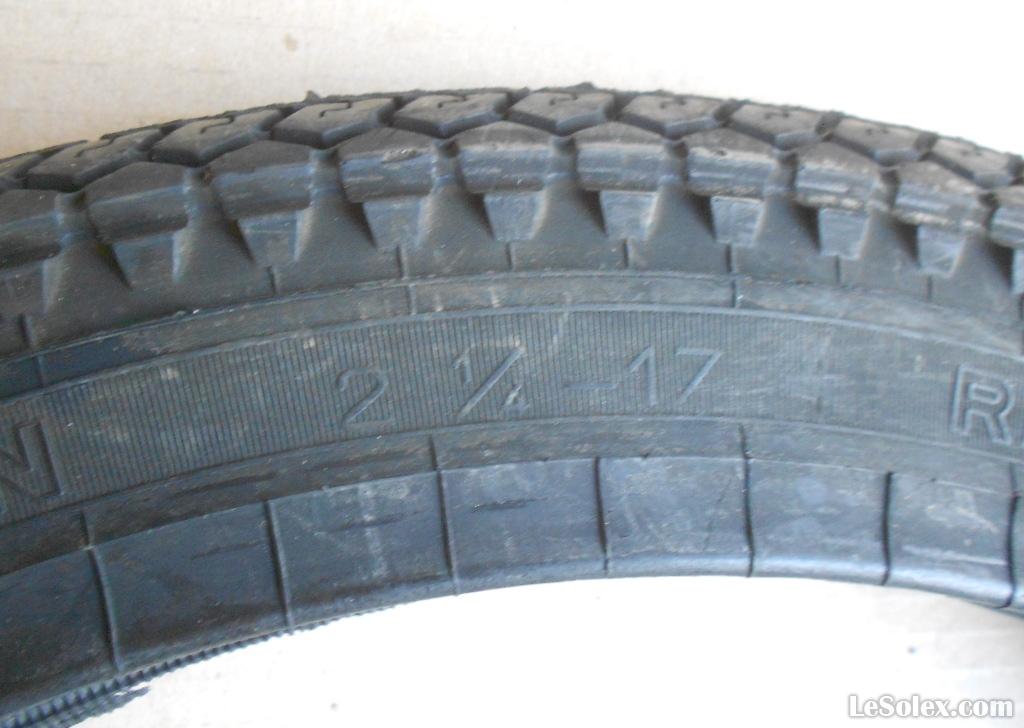 Pneu michelin rapido 2 1/4-17