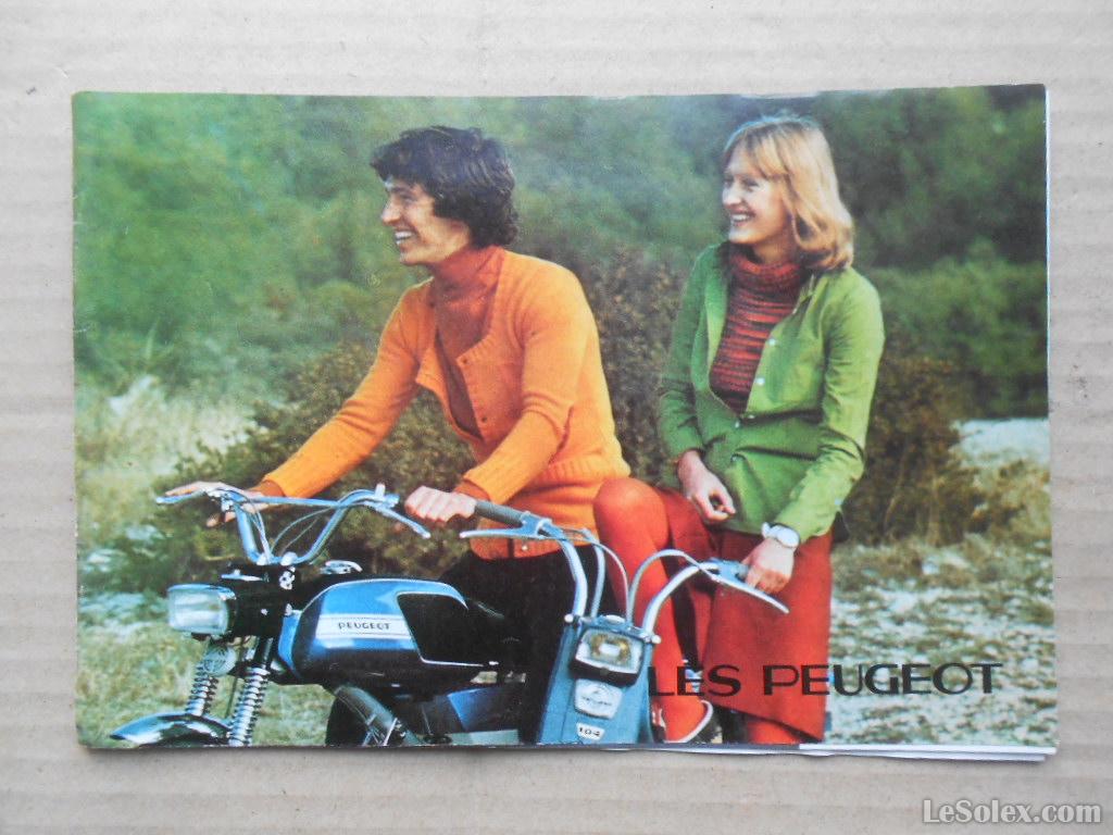 Pub peugeot 1974