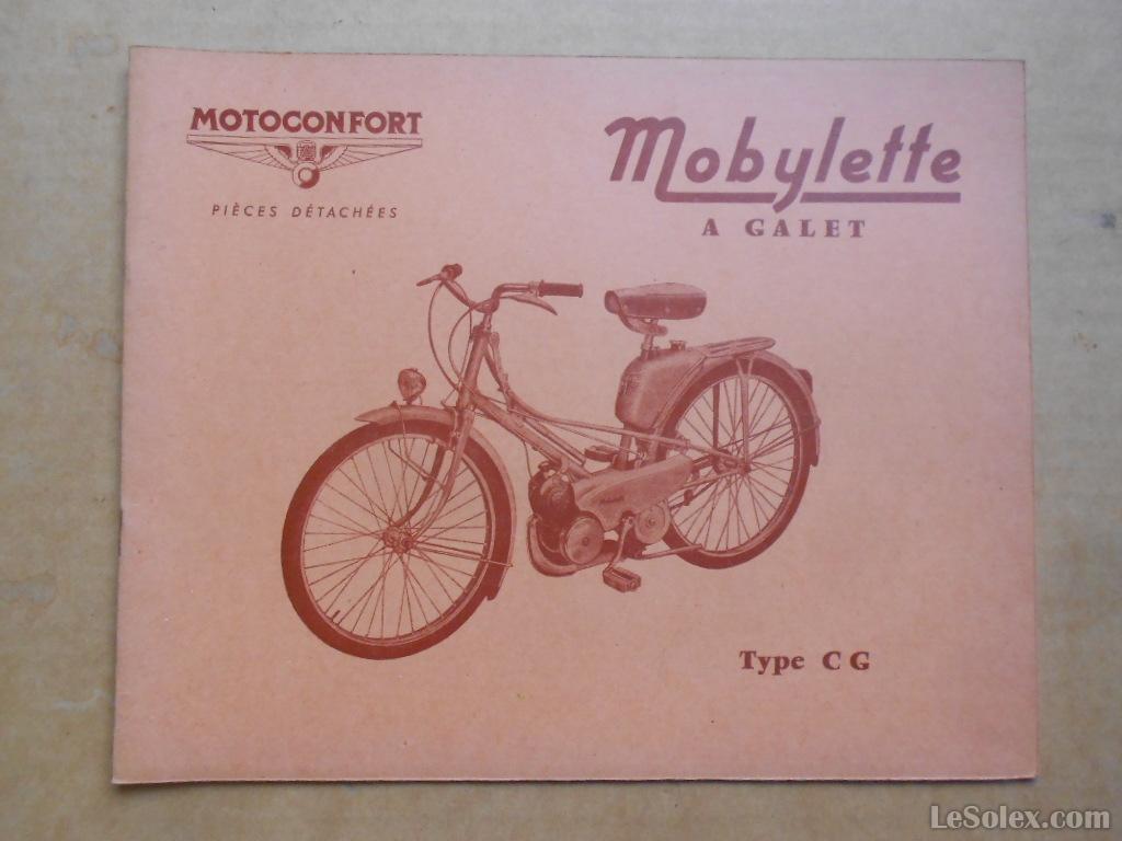 Catalogue pieces d&eacute;tach&eacute;es motobecane cg