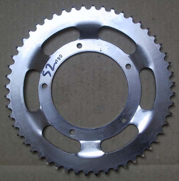 couronne 52 dents 98 mm