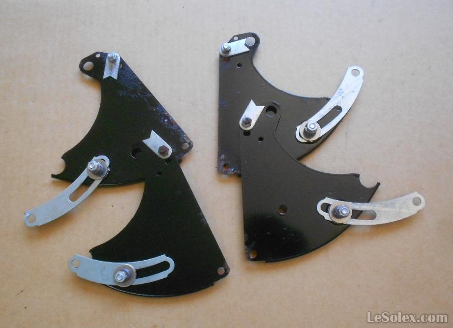 tole support moteur solex 3300